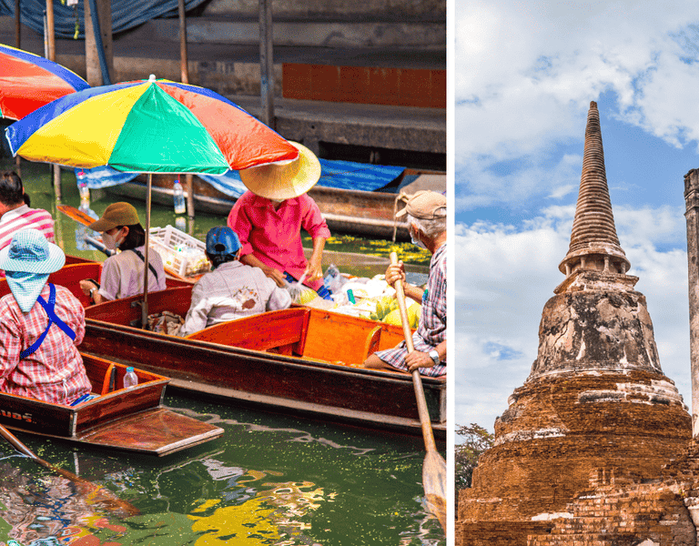 Mercado Flotante ayutthaya image